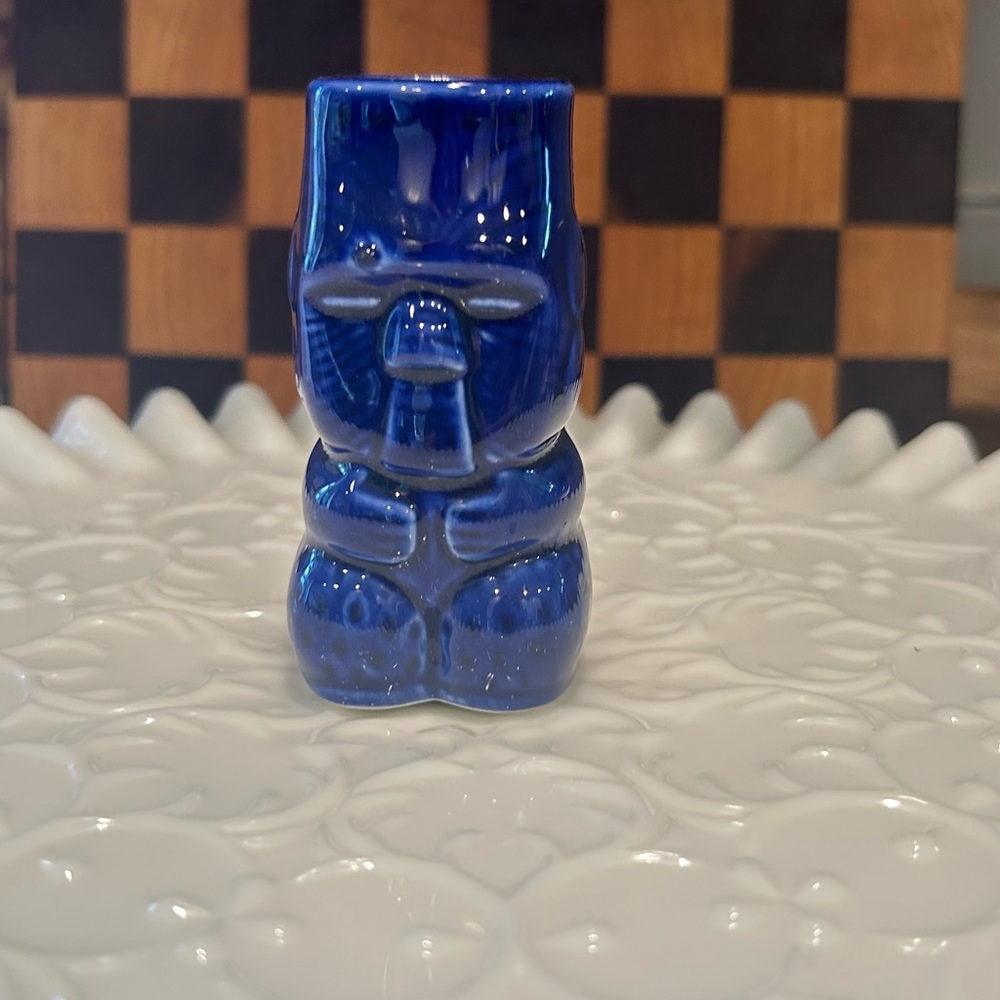 Vintage Ceramic Hawaiian Tiki Shot Glass